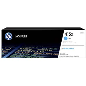 Lasertoner HP 415X, cyan