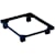 Accessoire onderstel Really Useful Box, met wieltjes, zwart PVC, 