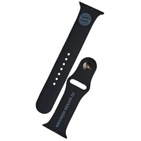 Armband FC Bayern Apple Watch Logo, schwarz