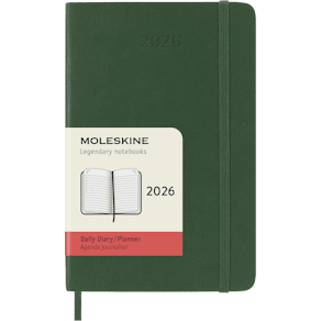 Classic Soft 12M Daily Pocket Myrtle Green 2026