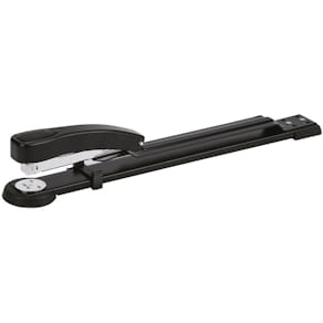 Nietmachine Office Products, lange arm, metaal, 50 blad, zwart