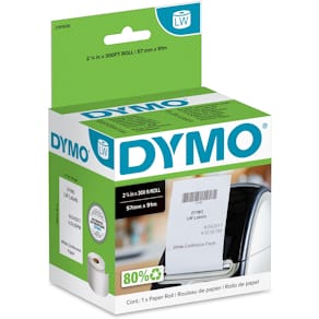 Labelrol Dymo LabelWriter, wit, ft 57 mm x 91 m