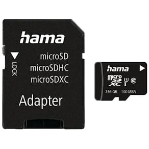 Minneskort HAMA Micro SDHC 256GB CL10