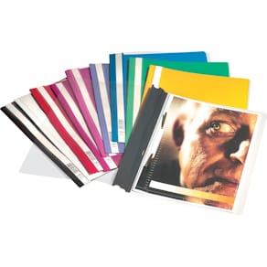 Snelhechtmap Durable voor showtassen, zwart