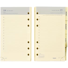 Agendavulling Brepols Brefax 11, agendagedeelte, 2026