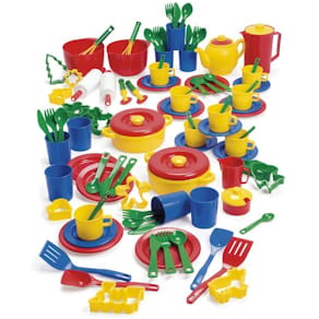 Leksaksmat-set, 100 delar
