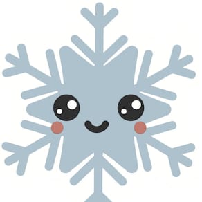 Weihnachtsserviette PAPER+DESIGN Schneeflocke, gestanzt