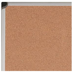 Anslagstavla BI-OFFICE kork 90x60cm