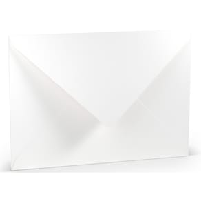Briefumschlag Rössler Paperado, C4, 100 g/m², weiß gerippt