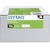 Tape Dymo D1 45013, 12 mm, zwart op wit, pak van 10 stuks