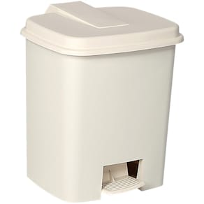 Tret-Kosmetikeimer TEKO, 4,5 Liter, weiß