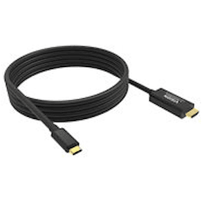 VISION - Adapterkabel - USB-C hane till HDMI hane - 2 m - svart