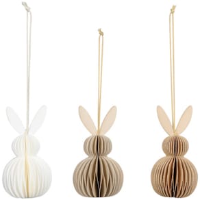 Osterbehang Hase Wabe, sortiert