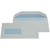 Enveloppen Gallery, 114 x 229 mm, met venster links (40 x 110 mm), gegomd, wit, doos 500 stuks