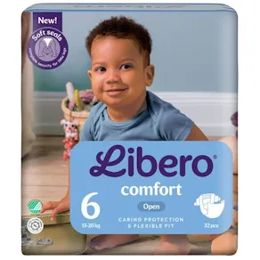 Blöja LIBERO Comfort 6 13-20kg 32/fp