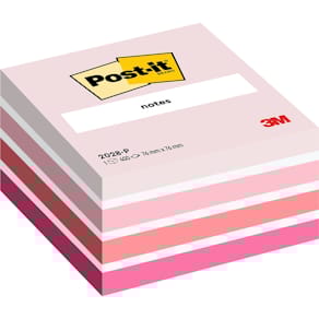Haftnotizblock Post-it Würfel, pastellrosa