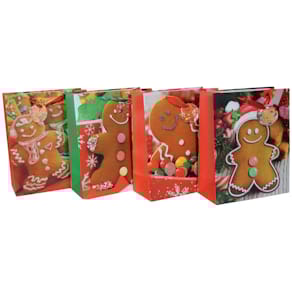 Geschenktragetasche PBS Weihnachts-Lebkuchen, sortiert, 32x26x12 