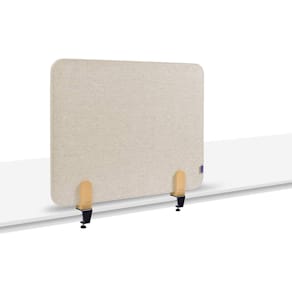 Tischtrennwand Legamaster Elements Akustik, beige