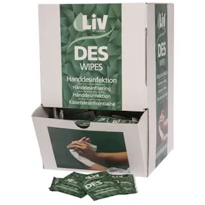 Desinfektionsservett LIV Wipes 250/fp