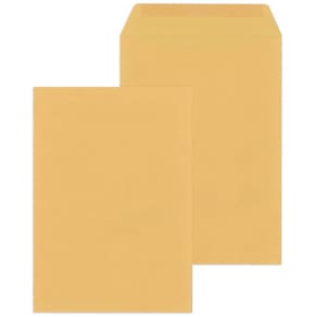 Versandtasche MAILMEDIA C4, nassklebend, 90 g/m², braun