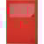 L-map Exacompta Forever, A4, pak van 25 stuks, rood