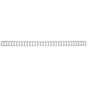 Drahtbinderücken GBC WireBind, 34 Ringe, silber