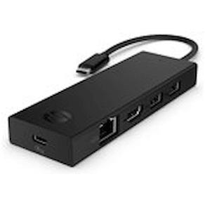 HP Portable USB-C 4K HDMI Hub - Portreplikator - USB-C - USB-C,