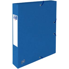 Heftbox Oxford, A4, 40 mm Rückenbreite, blau