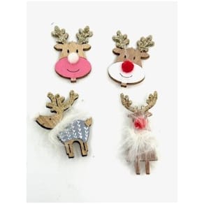 Streufigur Manufaktur Locnikar Weihnachten sortiert, mit Klebepun