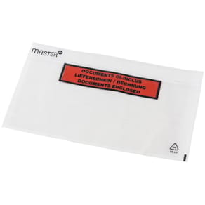 Følgeseddellomme Master'in 240x140 mm, Packing List, 1000 stk