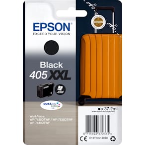 Inktcartridge Epson 405XXL, 2.200 pagina's, OEM C13T02J14010, zw