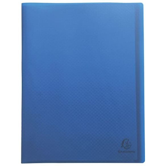 Presentasjonsmappe EXACOMPTA A4 50l blå