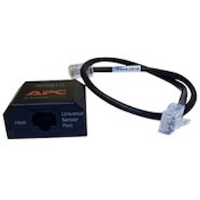 APC Dry Contact I/O Accessory - Nätverksadaptersats - svart