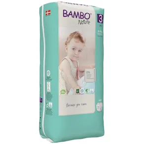 Blöja BAMBO Nature S3 4-8kg TP 52/fp
