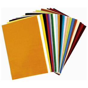 Filt 20x30cm assorterte farger (24)