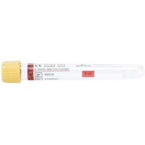 Vacuette Guldgul Serum Gel 7/5 50/FP