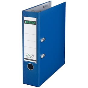 Ordner Leitz 180°, A4, PP, rug 8 cm, donkerblauw