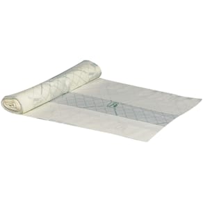 Affaldssække biobaserede 18 µm 82x105 cm, grøn, 125 l, 20 stk