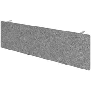 Knieraumblende HAMMERBACHER VSIA18 Akustik, grau-meliert, 179,5x 