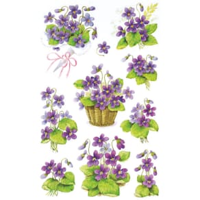 Schmucketikett Avery Zweckform Creative, Veilchen