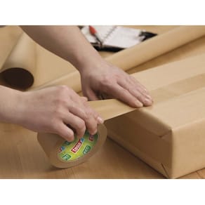 Pakketape tesa ecoLogo brun 50mmx50m, 125 µm, 1 rulle