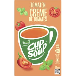 Instantsoep Knorr Cup-a-Soup, tomatencrème, pak van 21 zakjes