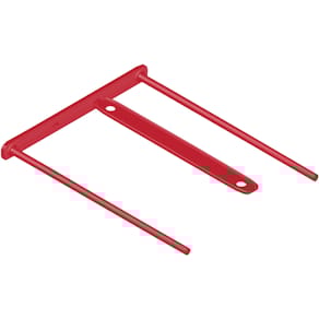 Aktenbinder BANKERS BOX BBD-Clip, rot, 100 Stück