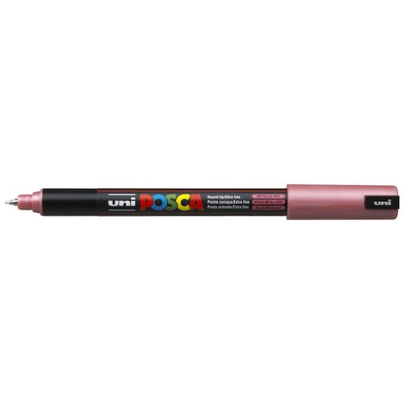 Paintmarker UNI Posca PC-1MR met rød