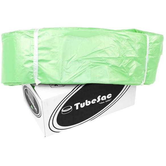 Avfallssekk TUBESAC 60m 20my grønn