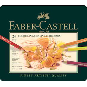 Farbstifte Faber-Castell Polychromos, 24 St., sortiert