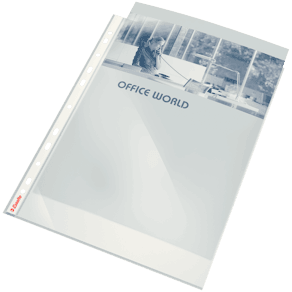 Ficka  A4 PP 0,08 klar 10/fp