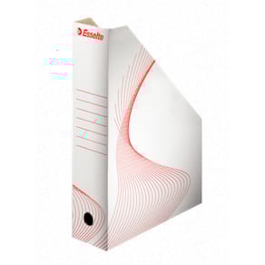 Tidskriftsamlare 80mm vit