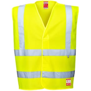 Varselväst PW FR71 FLAM Kl2 S/M