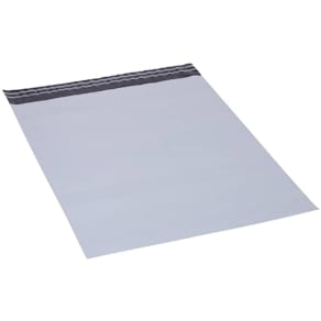 Versandtasche DOCUCARE, weiß, 100 Stück, 350 x 450 + 50 mm Lasche